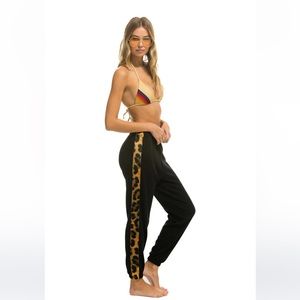 Aviator Nation Cheetah Sweatpants - new with tags, size is sold out
